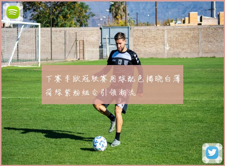 下赛季欧冠联赛用球配色揭晓白薄荷绿紫粉组合引领潮流